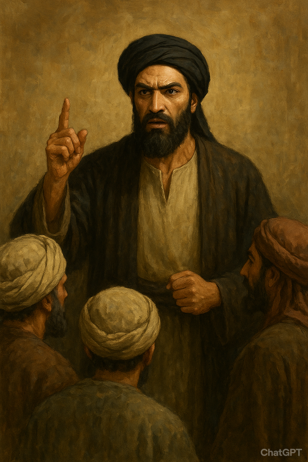 Sabed que yo soy como mi abuelo Husein, y mi nariz es como la piedra…